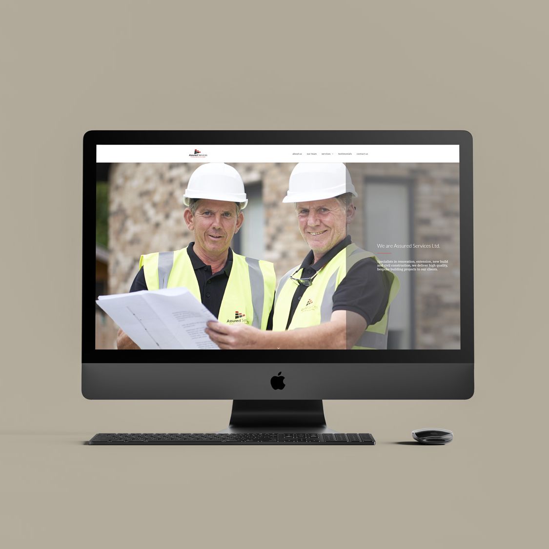 Assured Services Building Contractors Website