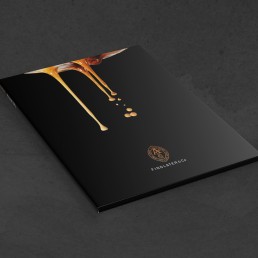 Findlater & Co Coffee brochure cover mockup