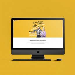 Lites Group website mockup by Shepherd & Flock