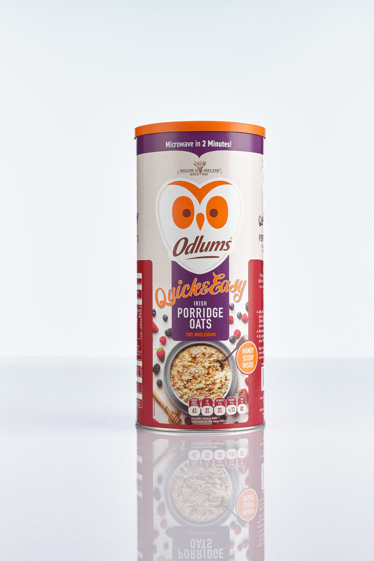 Packshot Product Photography ofOdlums Range Packaging Redesign