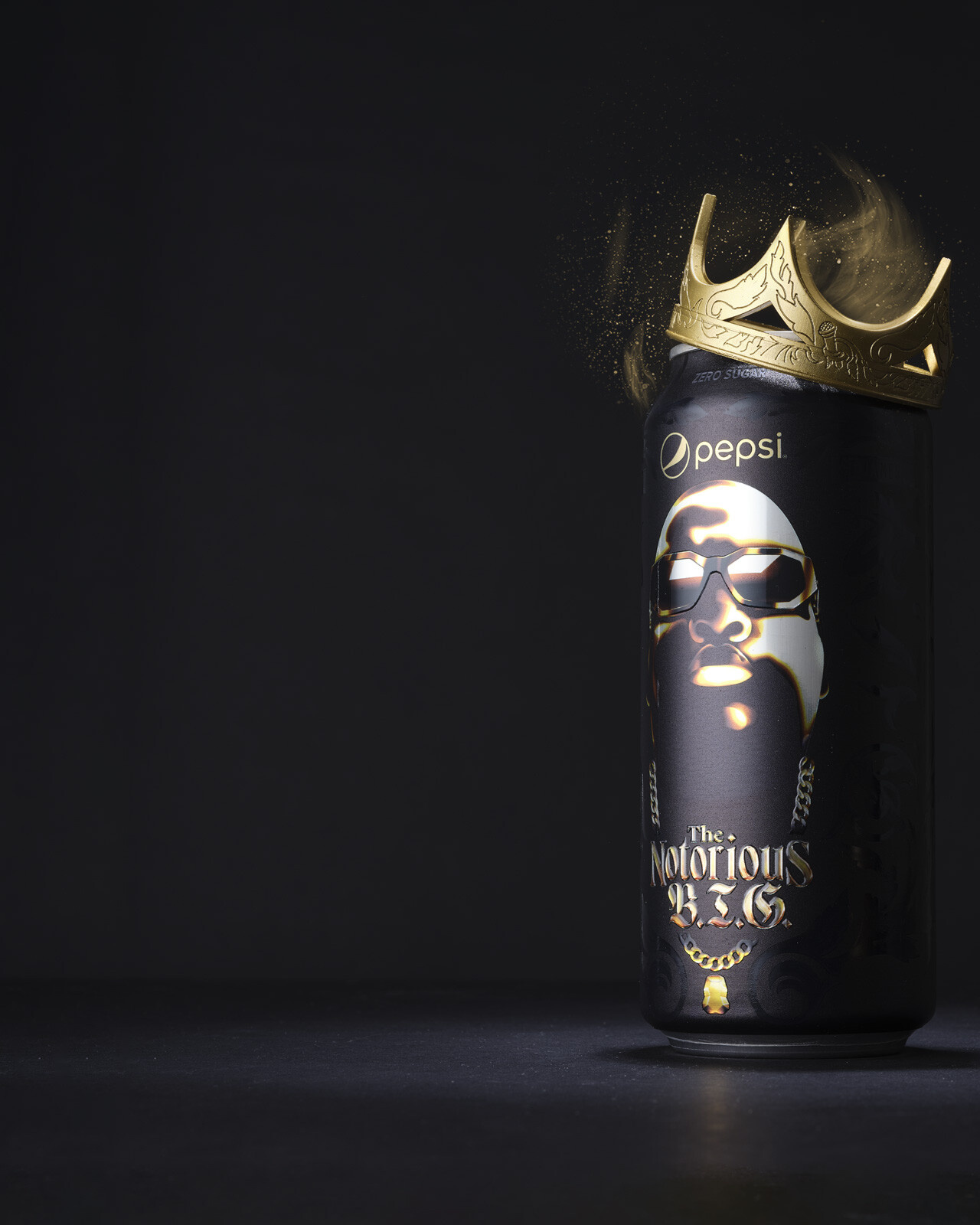 Product Photography Pepsi Biggie Promo Can by Shepherd and Flock